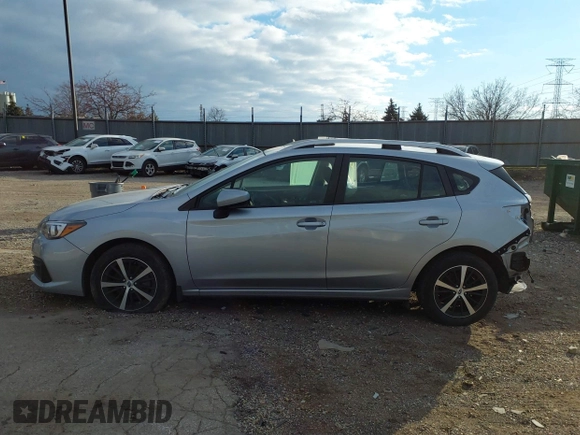 2023 Subaru Impreza Premium with VIN 4S3GTAD62P3701626, listed as a IAAI auction lot 41085511 with 28,745 mi miles and . Bid and sale history available at DreamBid. Image 14.