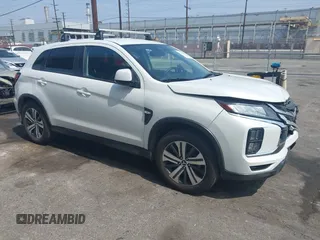 2021 Mitsubishi Outlander ES with VIN JA4APUAU7MU027570, listed as a IAAI auction lot 42415815 with 56,339 mi miles and . Bid and sale history available at DreamBid. Image 1.