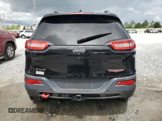 2018 Jeep Cherokee Trailhawk with VIN 1C4PJMBB0JD500672, listed as a Copart auction lot 63207915 with 72,954 mi miles and Salvage title. Bid and sale history available at DreamBid. Image 6.