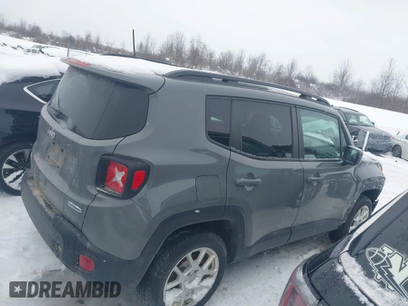 2020 Jeep Renegade Latitude with VIN ZACNJBBB8LPL23446, listed as a IAAI auction lot 41536176 with 55,710 mi miles. Bid and sale history available at carsss.com. Image 13.