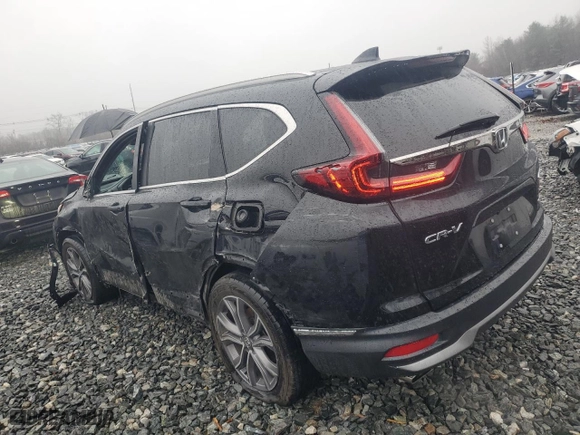 2020 Honda CR-V Touring with VIN 2HKRW2H98LH621837, listed as a Copart auction lot 51581035 with 76,973 mi miles and Salvage Title. Bid and sale history available at carsss.com. Image 2.