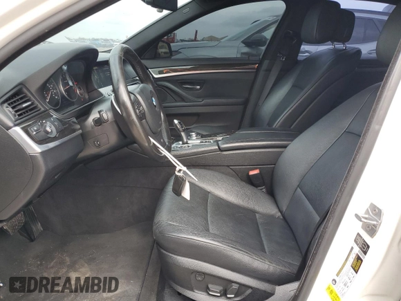 2013 BMW 5 Series 535i with VIN WBAFR7C50DC827773, listed as a Copart auction lot 47591385 with 132,510 mi miles and Salvage Title. Bid and sale history available at DreamBid. Image 7.