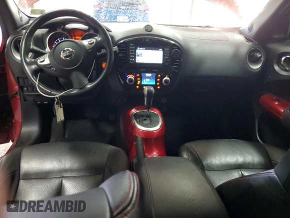 2015 Nissan Juke SL z VIN JN8AF5MR7FT500886, wystawiony jako Copart lot #80043524 z przebiegiem 82 046 mil mil oraz Szkoda całkowita • Salvage title. Historia ofert i sprzedaży dostępna na DreamBid. Obrazek 8.