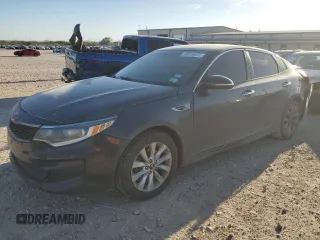 2017 Kia Optima LX with VIN 5XXGT4L32HG147465, listed as a Copart auction lot 48656825 with 183,438 mi miles and Salvage Title. Bid and sale history available at carsss.com. Image 1.
