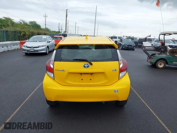 2016 Toyota Prius One with VIN JTDKDTB34G1124184, listed as a IAAI auction lot 41809631 with 97,895 mi miles and . Bid and sale history available at DreamBid. Image 16.