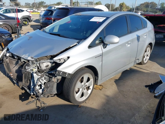 2013 Toyota Prius One with VIN JTDKN3DU4D5661290, listed as a IAAI auction lot 41993893 with 197,121 mi miles and . Bid and sale history available at DreamBid. Image 2.