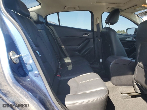2017 Mazda Mazda3 4-Door Touring with VIN 3MZBN1V74HM141701, listed as a Copart auction lot 49166625 with 49,161 mi miles and Salvage Title. Bid and sale history available at carsss.com. Image 10.