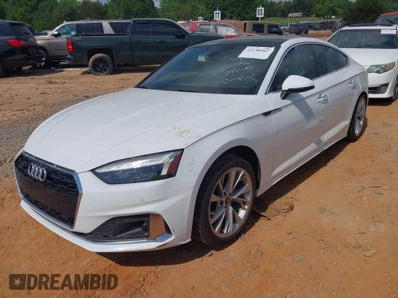 2023 Audi A5 Sportback Premium z VIN WAUABCF57PA020461, wystawiony jako IAAI lot #42230307 z przebiegiem 28 983 mil mil oraz . Historia ofert i sprzedaży dostępna na DreamBid. Obrazek 17.
