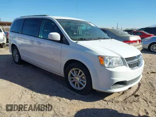 2016 Dodge Grand Caravan SXT with VIN 2C4RDGCG2GR368502, listed as a IAAI auction lot 41368628 with 1 mi miles. Bid and sale history available at carsss.com. Image 1.