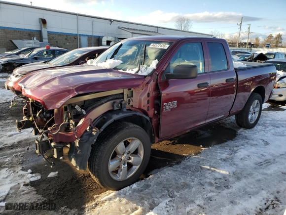 2019 Ram 1500 Classic Express with VIN 1C6RR7FTXKS517263, listed as a Copart auction lot 44572435 with 62,782 mi miles and Salvage Title. Bid and sale history available at carsss.com. Image 1.