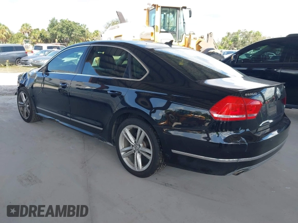 2014 Volkswagen Passat SEL Premium with VIN 1VWCN7A37EC071313, listed as a IAAI auction lot 42796404 with 78,444 mi miles and . Bid and sale history available at DreamBid. Image 3.