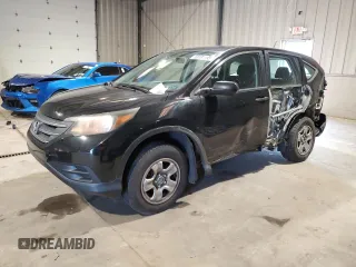 2013 Honda CR-V LX with VIN 2HKRM4H32DH629754, listed as a Copart auction lot 59181195 with 94,644 mi miles and Salvage title. Bid and sale history available at DreamBid. Image 1.