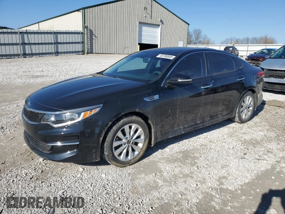 2018 Kia Optima LX с VIN 5XXGT4L36JG259076, выставлен на аукционе Copart как лот 46780695 с пробегом 81 068 миль миль и На запчасти • Non repairable. История ставок и продаж доступна на DreamBid. Изображение 1.