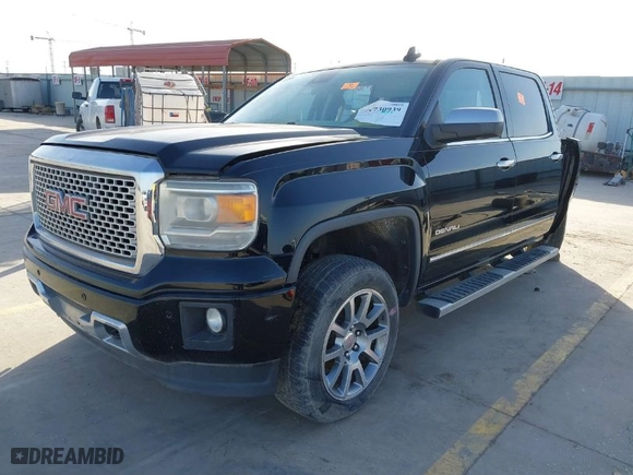 2015 GMC Sierra 1500 Denali with VIN 3GTU2WEC7FG204610, listed as a IAAI auction lot 41730939 with 130,620 mi miles. Bid and sale history available at carsss.com. Image 2.
