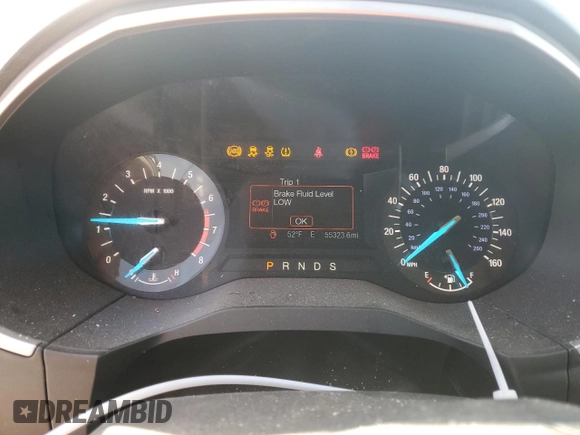 2015 Ford Edge SEL with VIN 2FMTK3J87FBC25922, listed as a Copart auction lot 47320525 with 55,323 mi miles and Salvage Title. Bid and sale history available at carsss.com. Image 9.