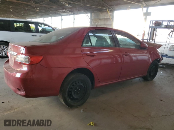 2013 Toyota Corolla L with VIN 5YFBU4EE3DP222651, listed as a Copart auction lot 85809284 with 125,818 mi miles and Salvage Title. Bid and sale history available at DreamBid. Image 3.