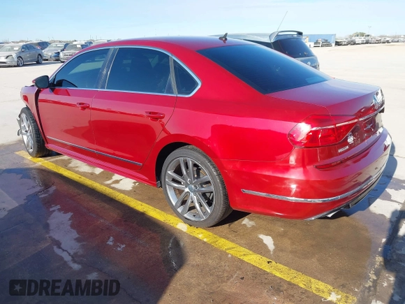 2016 Volkswagen Passat S with VIN 1VWAT7A30GC054269, listed as a IAAI auction lot 41251819 with 105,604 mi miles and . Bid and sale history available at DreamBid. Image 3.