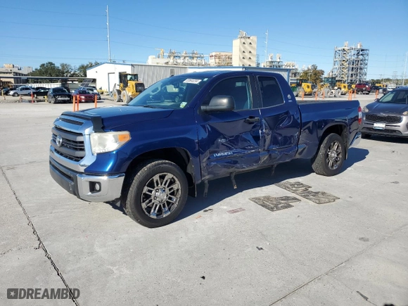 2015 Toyota Tundra 2WD Truck SR with VIN 5TFRM5F14FX091329, listed as a Copart auction lot 83893234 with 244,616 mi miles and Salvage Title. Bid and sale history available at carsss.com. Image 1.