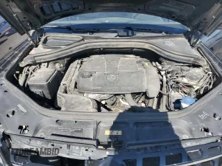 2015 Mercedes-Benz M 350 with VIN 4JGDA5HB9FA509536, listed as a Copart auction lot 64651965 with 134,922 mi miles and Salvage title. Bid and sale history available at DreamBid. Image 11.