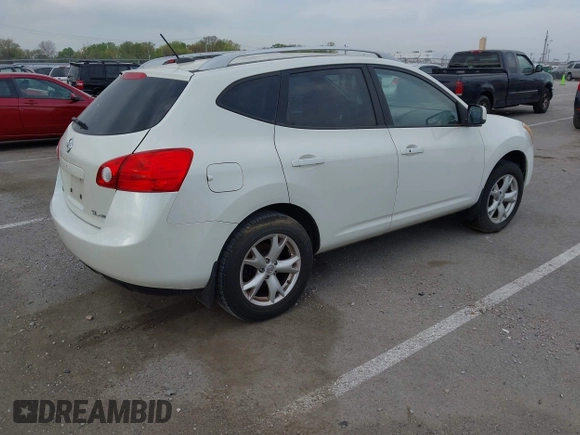 2009 Nissan Rogue S with VIN JN8AS58V89W176577, listed as a IAAI auction lot 42078465 with 174,801 mi miles and . Bid and sale history available at DreamBid. Image 4.