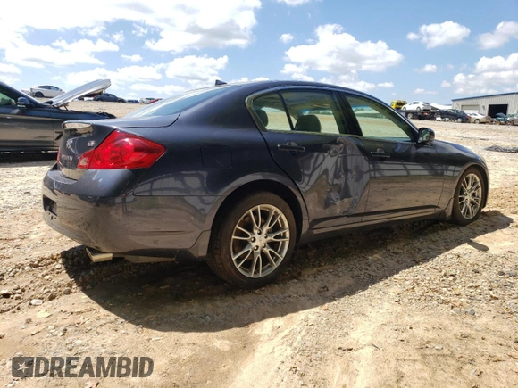 2007 Infiniti G35 Journey with VIN JNKBV61E77M710649, listed as a Copart auction lot 67612944 with 75,566 mi miles and Salvage Title. Bid and sale history available at DreamBid. Image 3.