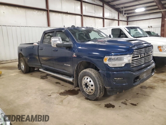 2024 Ram 3500 Laramie with VIN 3C63RRJLXRG166512, listed as a Copart auction lot 47194115 with 105,039 mi miles and Clean Title. Bid and sale history available at carsss.com. Image 4.