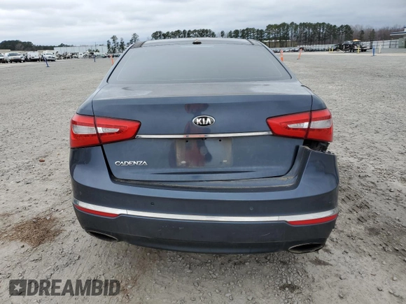 2014 Kia Cadenza Premium with VIN KNALN4D75E5151775, listed as a Copart auction lot 45566005 with 196,311 mi miles and Clean Title. Bid and sale history available at carsss.com. Image 6.