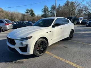 2021 Maserati Levante GranSport with VIN ZN661XUS4MX379740, listed as a Copart auction lot 83494544 with 58,436 mi miles and Clean Title. Bid and sale history available at carsss.com. Image 1.