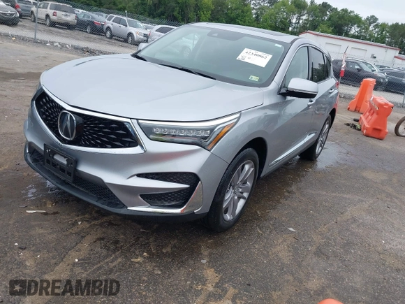 2020 Acura RDX Advance with VIN 5J8TC2H79LL035917, listed as a IAAI auction lot 42340862 with 18,378 mi miles and . Bid and sale history available at DreamBid. Image 2.