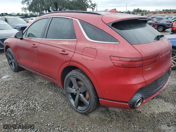 2022 Genesis GV70 3.5T Sport with VIN KMUMCDTC8NU032309, listed as a Copart auction lot 73714794 with 0 mi miles and Salvage Title. Bid and sale history available at carsss.com. Image 2.