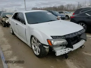 2012 Chrysler 300 SRT8 with VIN 2C3CCAFJ0CH801820, listed as a Copart auction lot 86644424 with 40,285 mi miles and Salvage Title. Bid and sale history available at carsss.com. Image 13.