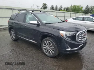 2019 GMC Terrain Denali with VIN 3GKALXEX3KL105541, listed as a Copart auction lot 59677945 with 44,870 mi miles and Salvage title. Bid and sale history available at DreamBid. Image 4.