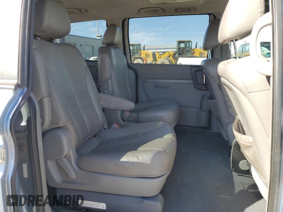 2011 Kia Sedona EX with VIN KNDMH4C79B6377419, listed as a Copart auction lot 46674335 with 159,436 mi miles and Salvage Title. Bid and sale history available at carsss.com. Image 11.