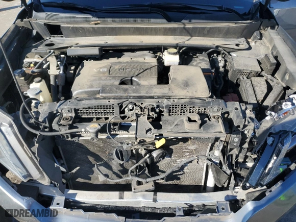 2020 Nissan Pathfinder S with VIN 5N1DR2ANXLC644181, listed as a Copart auction lot 85416464 with 134,275 mi miles and Salvage Title. Bid and sale history available at carsss.com. Image 12.