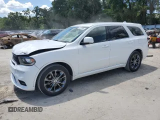 2020 Dodge Durango GT Plus with VIN 1C4RDHDG6LC301358, listed as a Copart auction lot 62291985 with 121,532 mi miles and Non repairable. Bid and sale history available at DreamBid. Image 1.