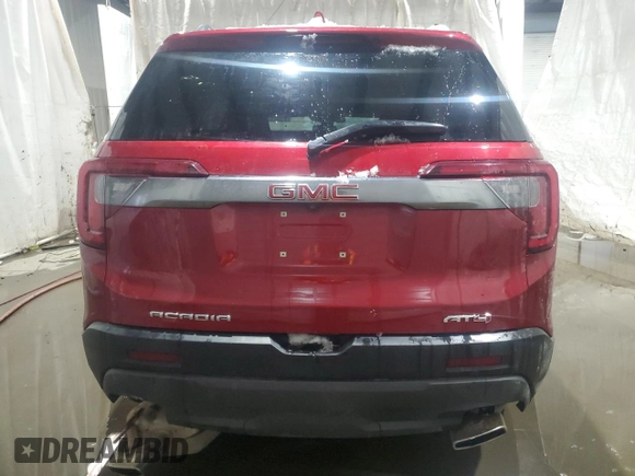 2021 GMC Acadia AT4 with VIN 1GKKNLLS2MZ234915, listed as a Copart auction lot 87026744 with 25,302 mi miles and Salvage Title. Bid and sale history available at carsss.com. Image 6.