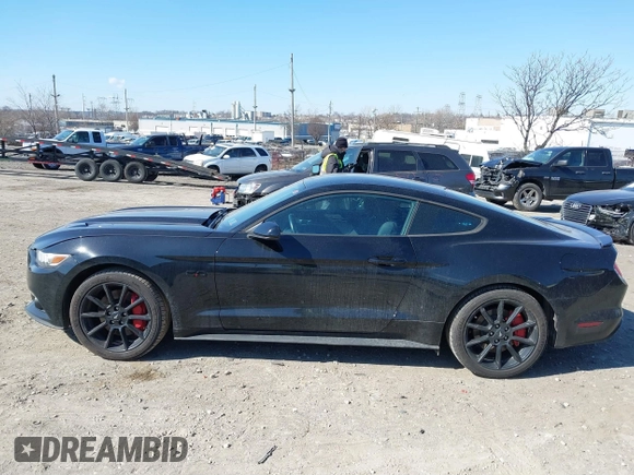 2016 Ford Mustang GT with VIN 1FA6P8CF9G5270819, listed as a IAAI auction lot 41708804 with 35,866 mi miles. Bid and sale history available at carsss.com. Image 15.