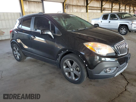 2013 Buick Encore Leather with VIN KL4CJCSB1DB109890, listed as a Copart auction lot 52440055 with 108,682 mi miles and Clean Title. Bid and sale history available at carsss.com. Image 4.