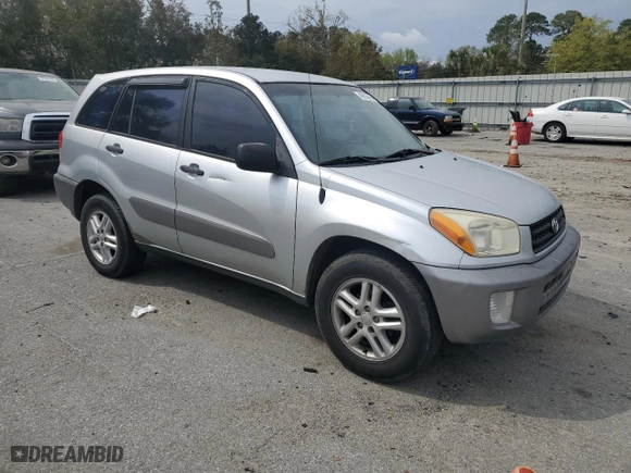 2003 Toyota RAV4 with VIN JTEGH20V230088676, listed as a Copart auction lot 49855955 with 207,739 mi miles and Salvage Title. Bid and sale history available at carsss.com. Image 4.