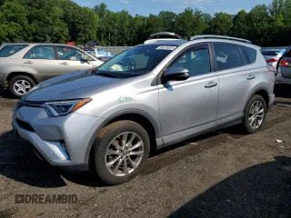 2017 Toyota RAV4 Limited with VIN 2T3DFREV0HW669563, listed as a Copart auction lot 63079205 with 97,822 mi miles and Salvage title. Bid and sale history available at DreamBid. Image 1.
