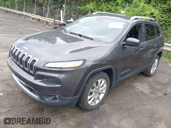 2016 Jeep Cherokee Limited with VIN 1C4PJLDBXGW211996, listed as a IAAI auction lot 42465945 with 153,067 mi miles and . Bid and sale history available at DreamBid. Image 17.
