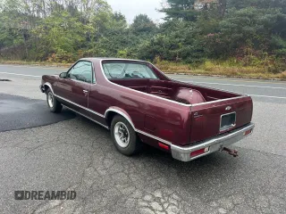 1986 Chevrolet El Camino z VIN 3GCCW80Z0GS907956, wystawiony jako Copart lot #76346574 z przebiegiem 70 946 mil mil oraz Czysty tytuł • Clean title. Historia ofert i sprzedaży dostępna na DreamBid. Obrazek 3.