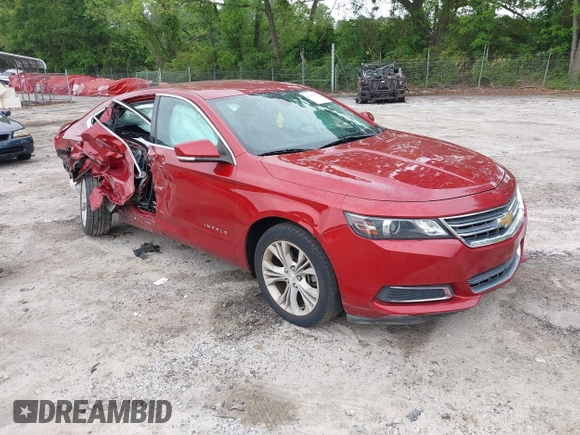 2015 Chevrolet Impala LT z VIN 2G1125S39F9181237, wystawiony jako IAAI lot #42172131 z przebiegiem 81 318 mil mil oraz . Historia ofert i sprzedaży dostępna na DreamBid. Obrazek 1.