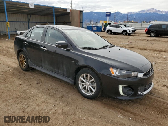 2016 Mitsubishi Lancer ES z VIN JA32U2FU5GU006185, wystawiony jako Copart lot #50559845 z przebiegiem 63 419 mil mil oraz Szkoda całkowita • Salvage title. Historia ofert i sprzedaży dostępna na DreamBid. Obrazek 4.