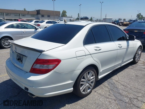2009 Mercedes-Benz C 300 Sport with VIN WDDGF54X29R058675, listed as a IAAI auction lot 42279248 with 100,338 mi miles and . Bid and sale history available at DreamBid. Image 4.