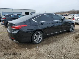 2018 Genesis G80 3.8L с VIN KMHGN4JE0JU249132, выставлен на аукционе Copart как лот 51338815 с пробегом 93 800 миль миль и Списание • Salvage title. История ставок и продаж доступна на DreamBid. Изображение 3.