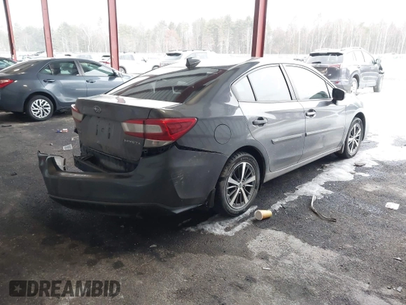 2019 Subaru Impreza Premium z VIN 4S3GKAC60K3624266, wystawiony jako IAAI lot #41650986 z przebiegiem 92 896 mil mil oraz . Historia ofert i sprzedaży dostępna na DreamBid. Obrazek 4.