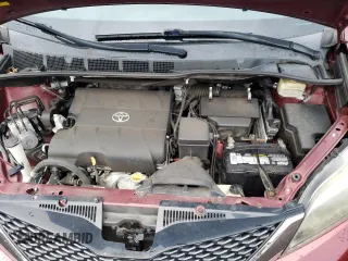 2016 Toyota Sienna SE with VIN 5TDXK3DC6GS737502, listed as a Copart auction lot 57361275 with 110,512 mi miles and Salvage title. Bid and sale history available at DreamBid. Image 12.