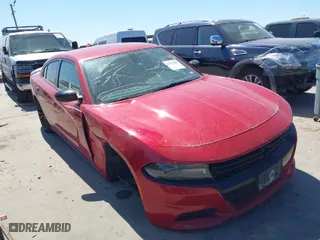 2016 Dodge Charger SXT with VIN 2C3CDXHGXGH242686, listed as a IAAI auction lot 41771868 with 187,488 mi miles. Bid and sale history available at carsss.com. Image 1.