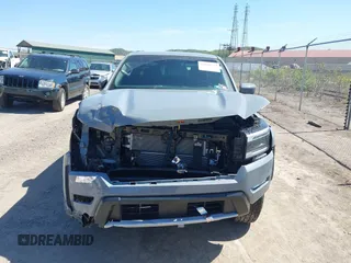2024 Nissan Frontier SV with VIN 1N6ED1EK8RN668698, listed as a IAAI auction lot 42096224 with 5,295 mi miles and . Bid and sale history available at DreamBid. Image 12.